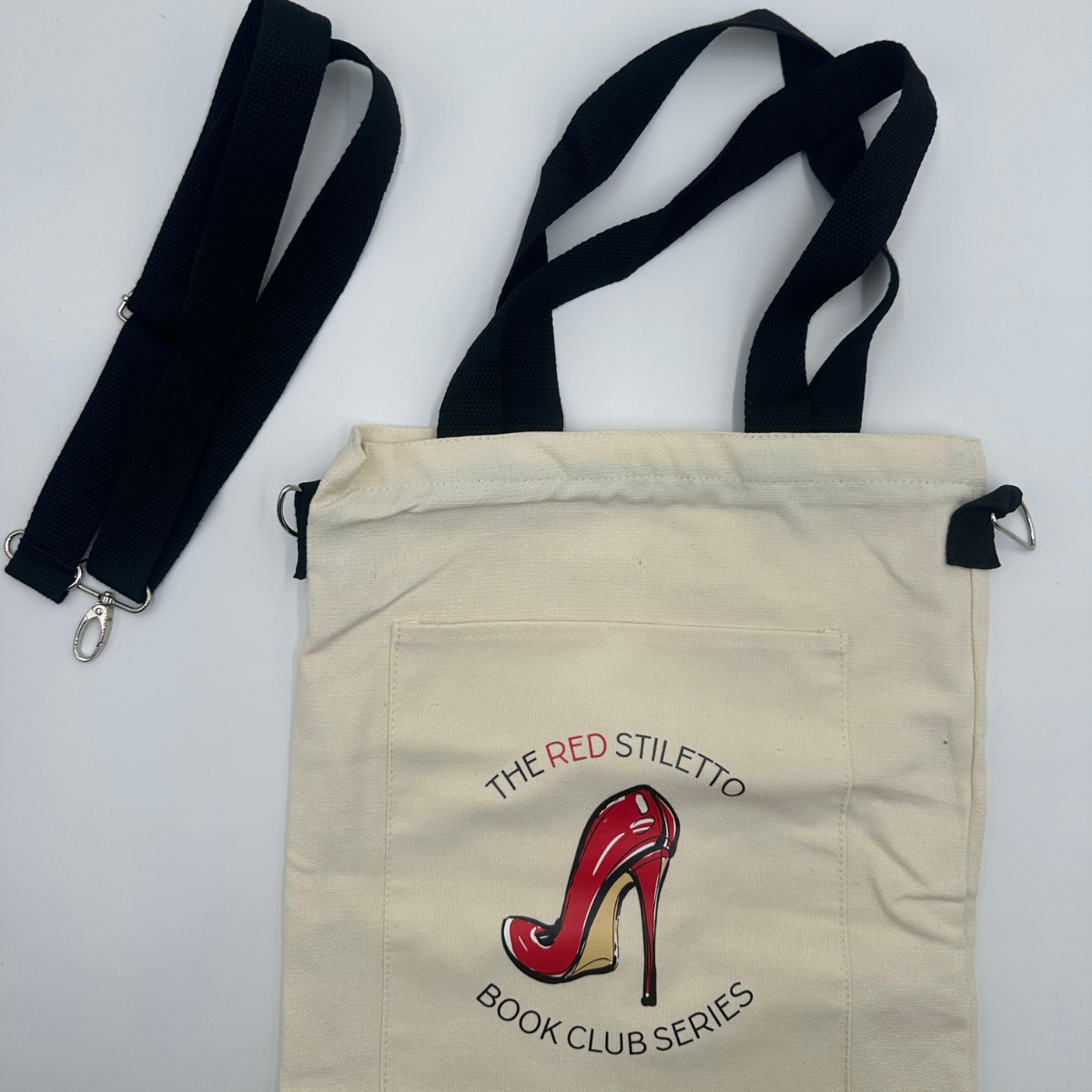 Red Stiletto Canvas Bag