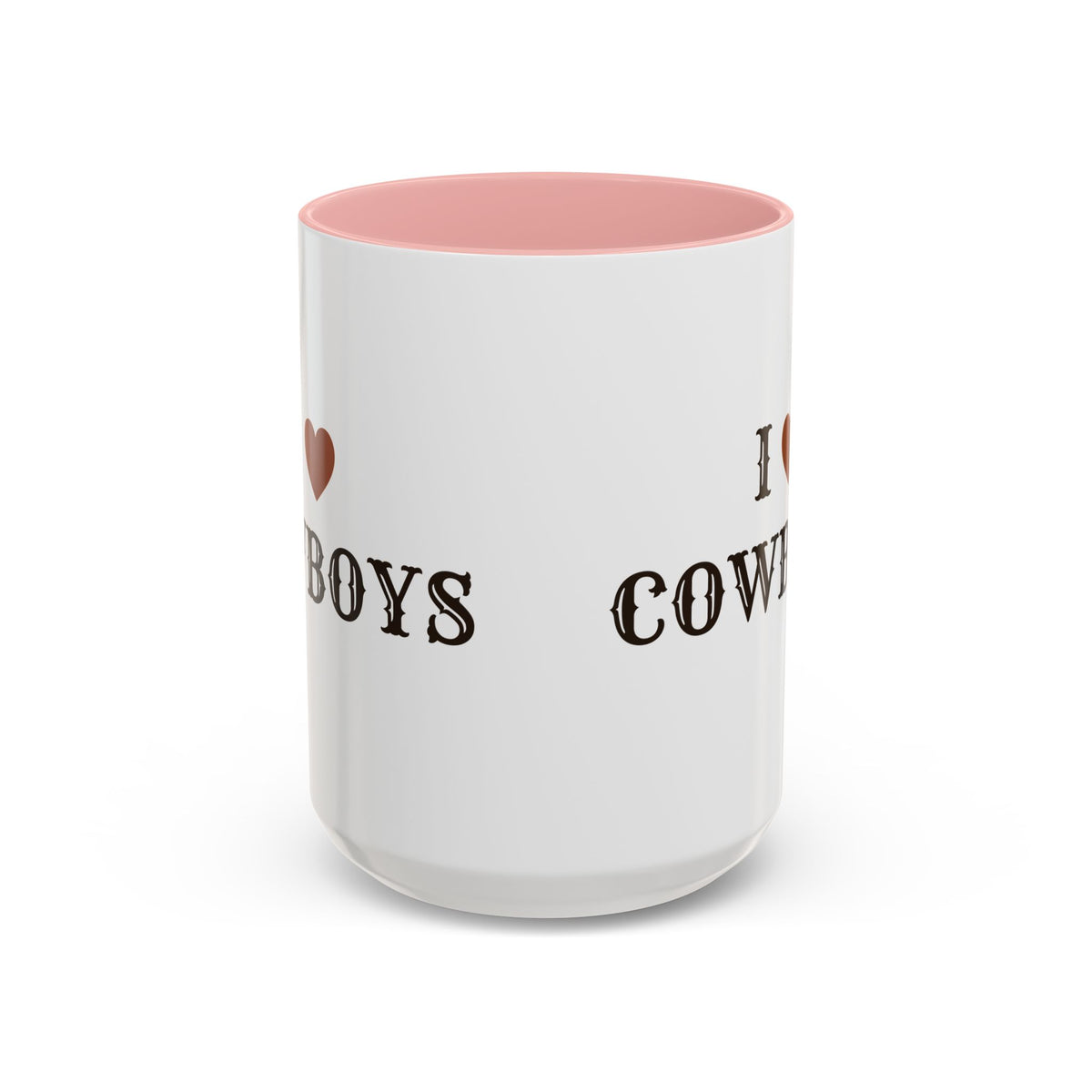 I ♥ Cowboys Accent Mug