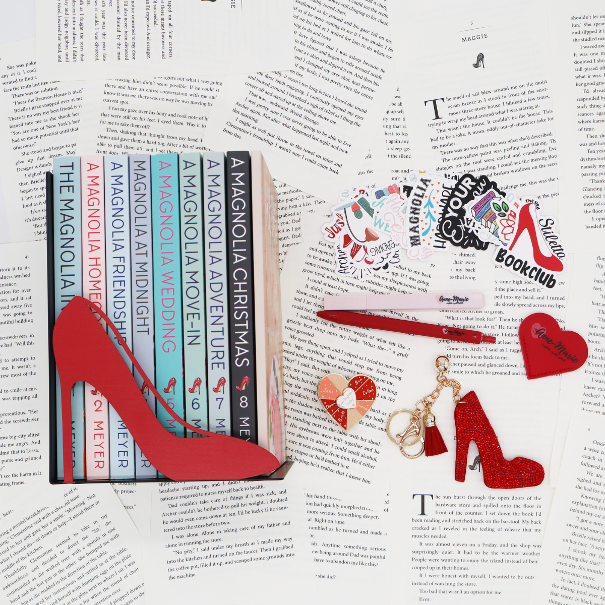 Red Stiletto Series Swag Bundle