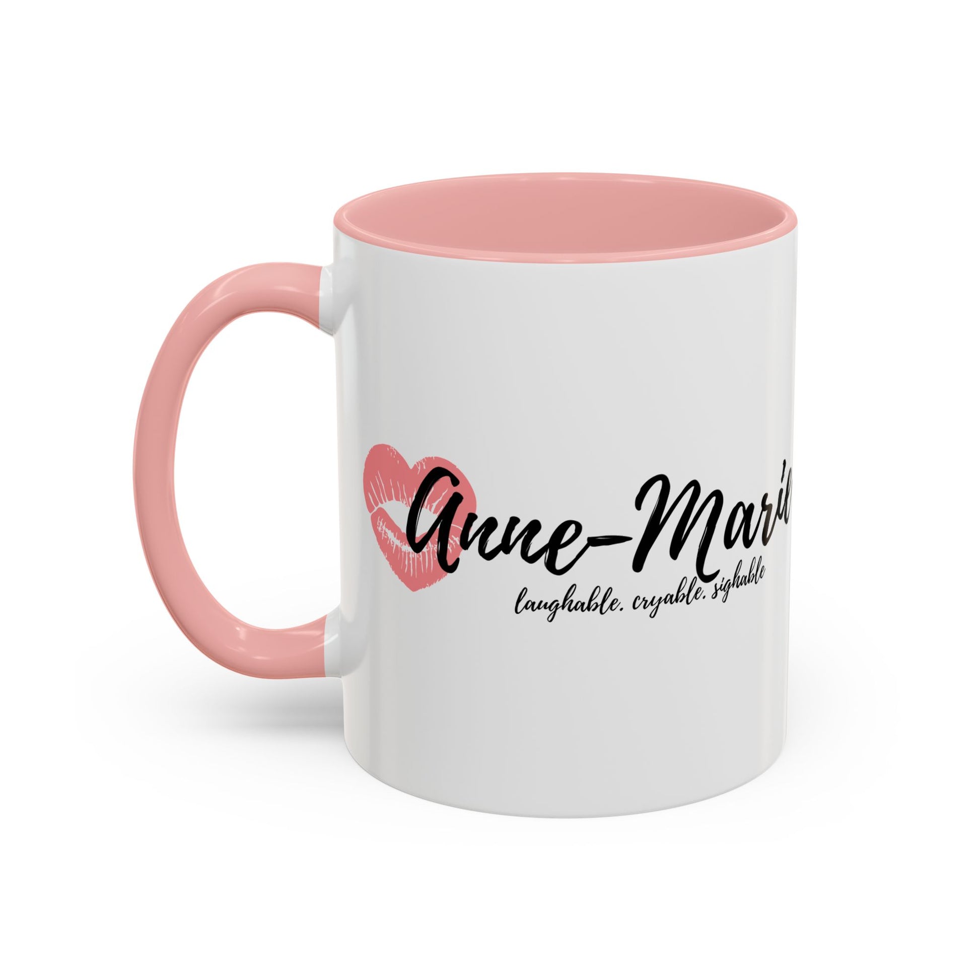 Anne-Marie 11 oz Coffee Cup left hand view