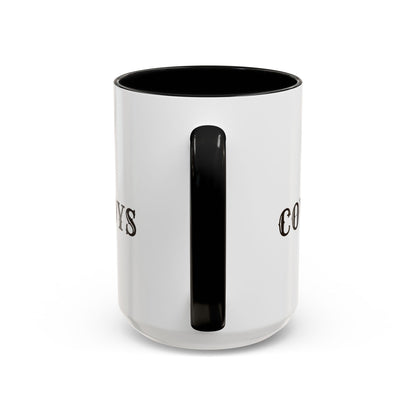 I ♥ Cowboys Accent Mug