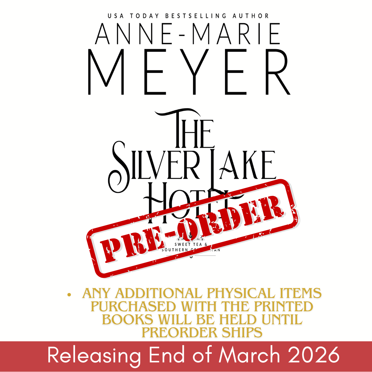 The Silver Lake Hotel, Paperback ORANGE COVER PREORDER