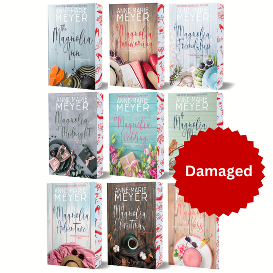 Damaged Elevated Red Stiletto Book Club Bundle