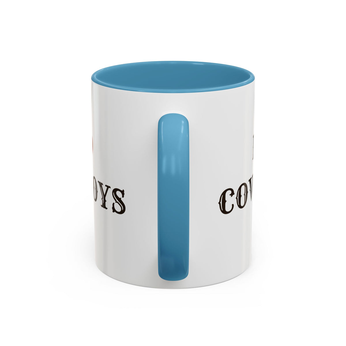 I ♥ Cowboys Accent Mug