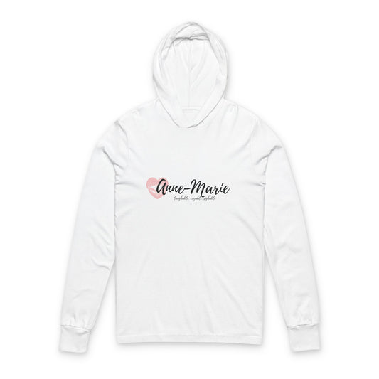 Hooded Long Sleeve Tee — Anne-Marie Logo