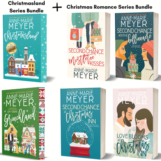 Christmasland Series + Christmas Romance Series Paperback Bundle