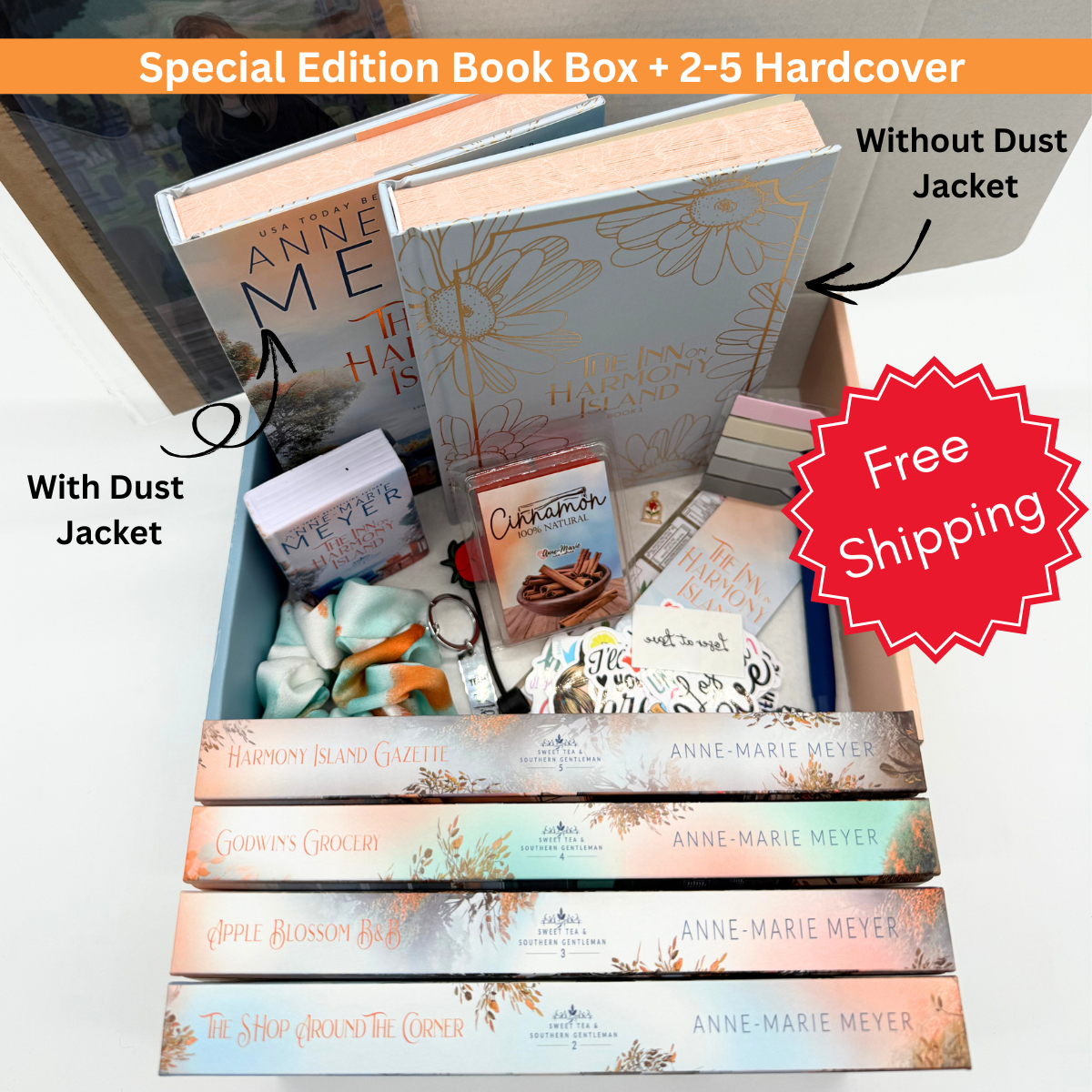 Sweet Tea and a Southern Gentleman: Deluxe Book Box for Romance Lovers