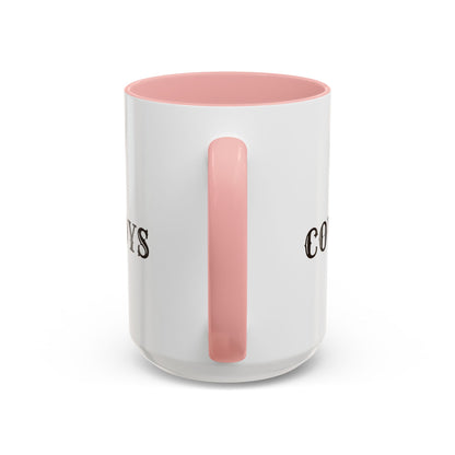 I ♥ Cowboys Accent Mug