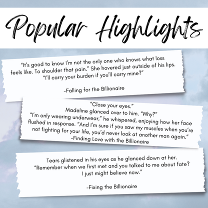 A Sweet Billionaire Romance Series - Ebook