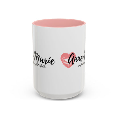Anne-Marie 15 oz Coffee Cup end view