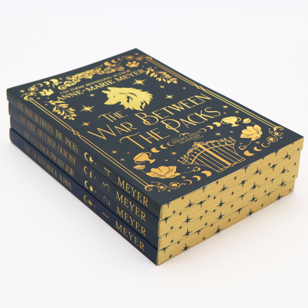 Image:Smoky Hills Academy book stack by Anne-Marie Meyer.