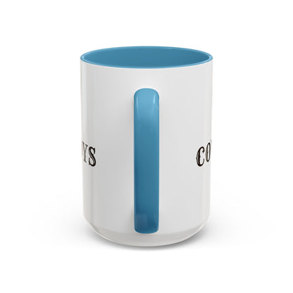 I ♥ Cowboys Accent Mug