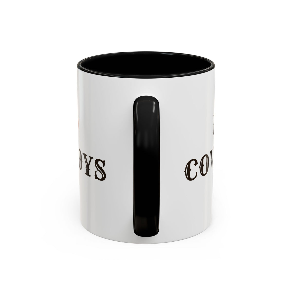 I ♥ Cowboys Accent Mug
