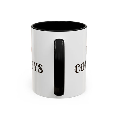 I ♥ Cowboys Accent Mug