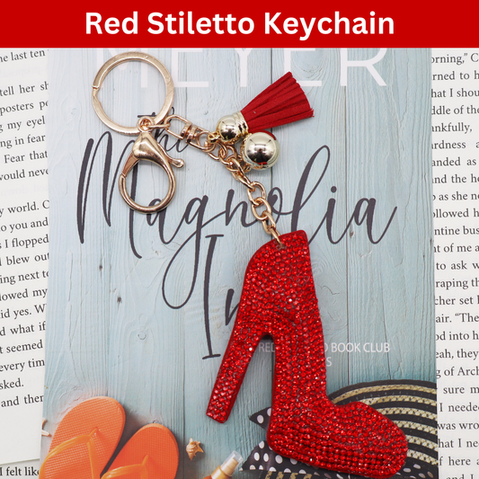 Red Stiletto Keychain