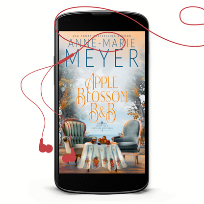 Cover Image:Apple Blossom B&B Audiobook by Anne-Marie Meyer.