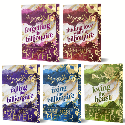 Cover Image: Sweet Billionaire five book series by Anne-Marie Meyer.