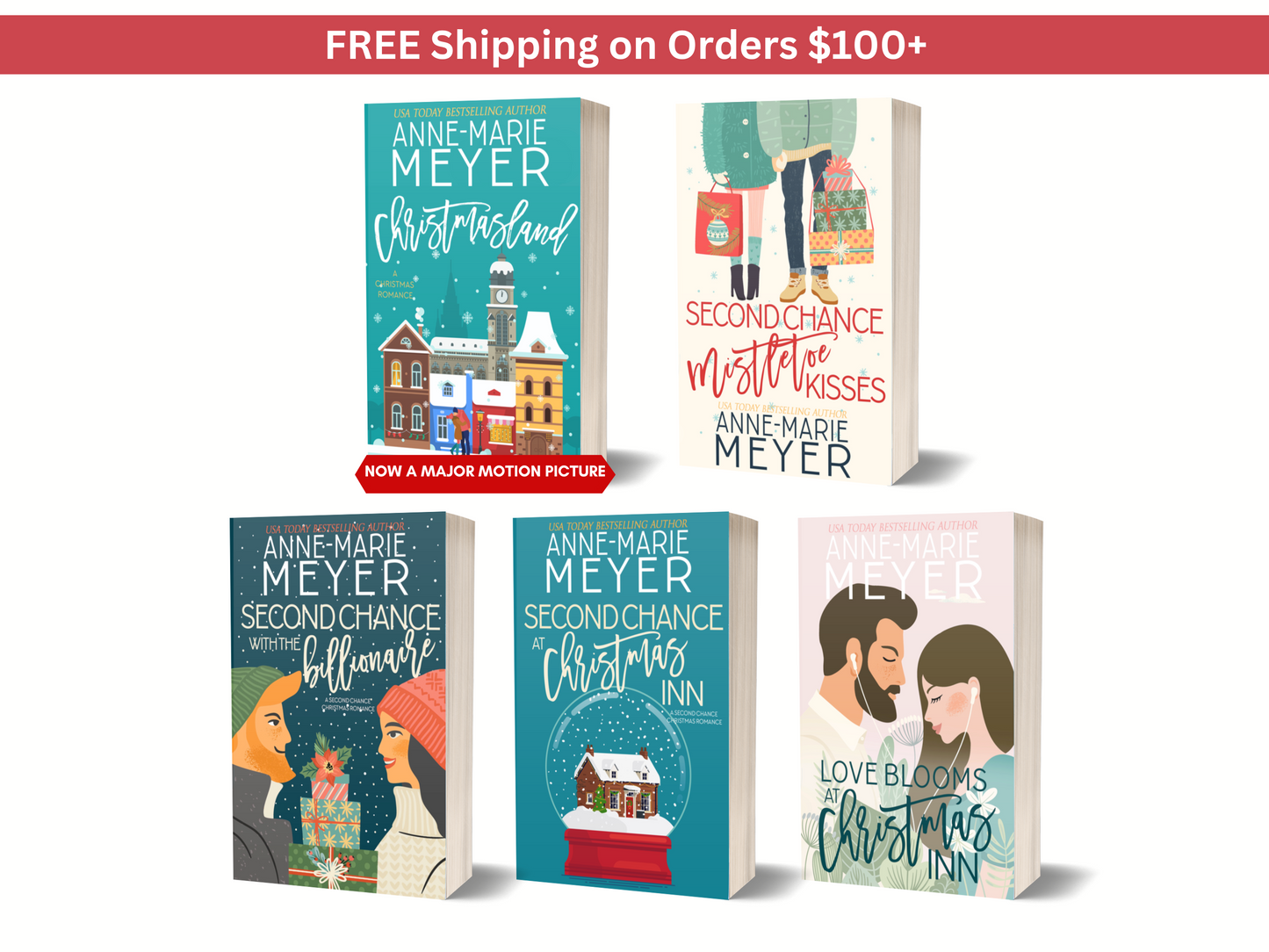 Christmas Romance Paperback Bundle