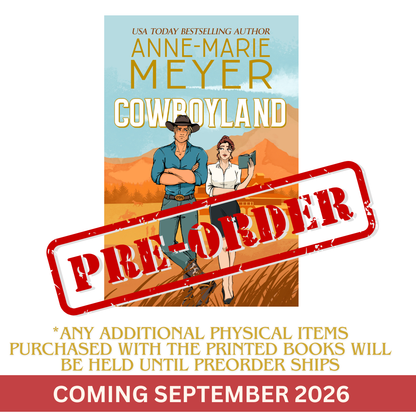 Cover Image: Cowboyland Elevated Paperback  by Anne-Marie Meyer Preorder 