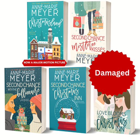 Damaged Christmas Romance Paperback Bundle