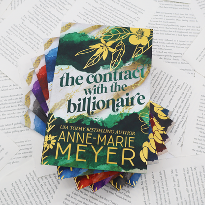 Cover Image:the contract with the billionaire by Anne-Marie Meyer.