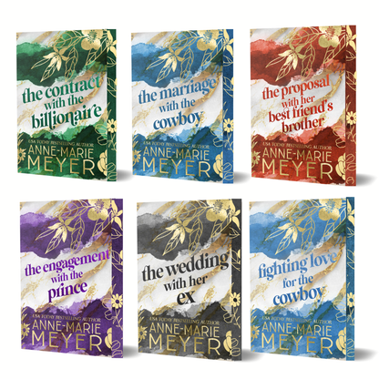 Cover Image:Fake Relationship six book series by Anne-Marie Meyer.