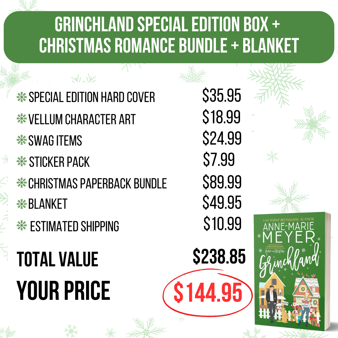 Grinchland - Special Edition Box + Christmas Romance Bundle + Blanket