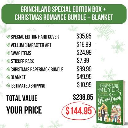 Grinchland - Special Edition Box + Christmas Romance Bundle + Blanket
