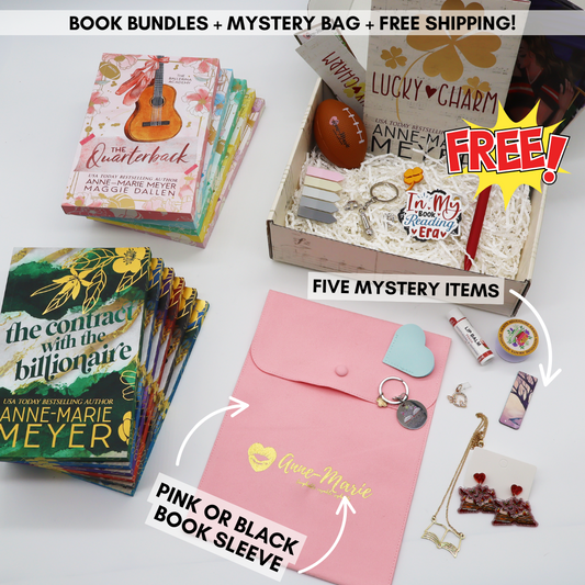 Lucky Charm Special Edition Box + A Fake Relationship Paperback Bundle + The Ballerina Academy Paperback Bundle