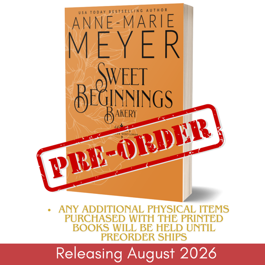 Cover image: Sweet Beginnings Bakery Orange Cover Paperback Preorder by Anne-Marie Meyer. Releasing August 2026.