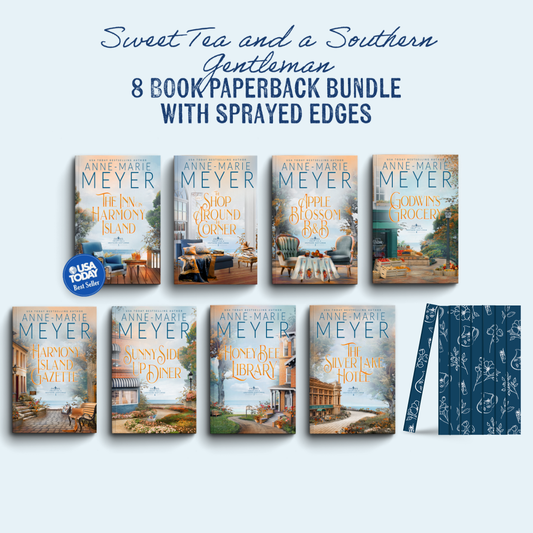 Sweet Tea and the Southern Gentleman 8 book Paperback Bundle by Anne-Marie Meyer