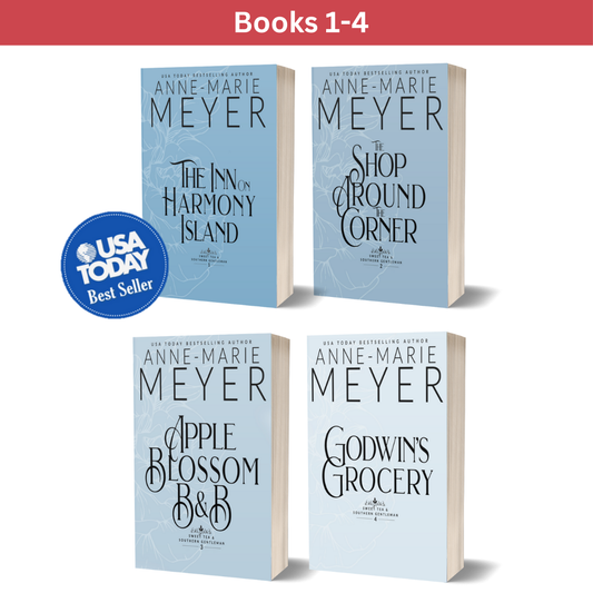 Sweet Tea and a Southern Gentleman 4 Book Paperback Bundle