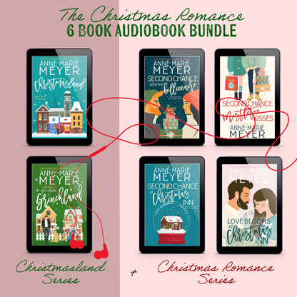 Cover Image: Christmas Romance six audiobook bundle by Anne-Marie Meyer.