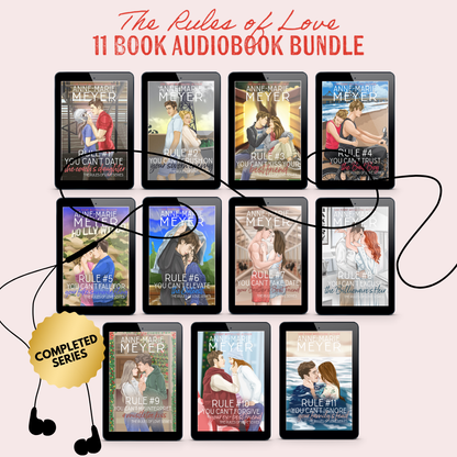 Cover Image: Rules of Love eleven Audiobook series by Anne-Marie Meyer.