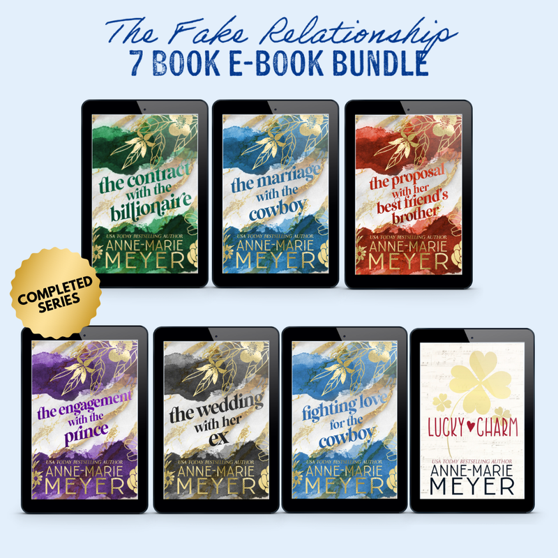 Cover Image:The Fake Relationship seven ebook series  by Anne-Marie Meyer.